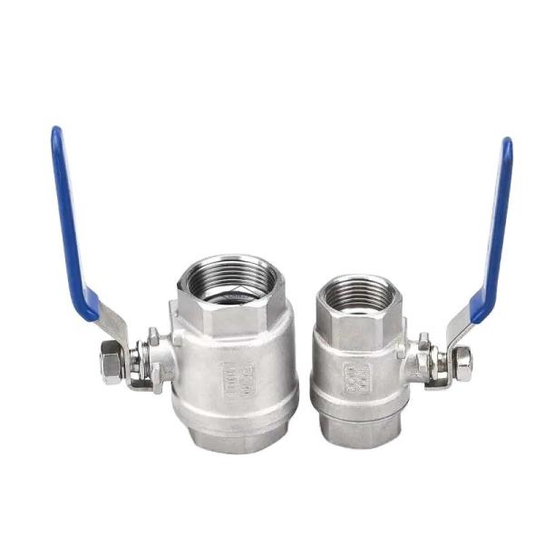 2pc 2 way Internal Thread Ball Valve made of 304 316 Stainless Steel for