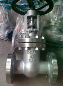 Quality API 600 Class 300 Flanged Gate Valve , 4 OS &amp; Y Gate Valve Stainless Steel wholesale
