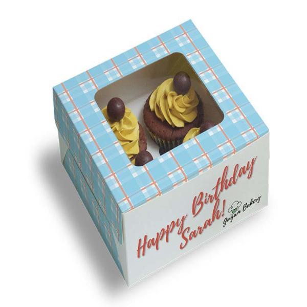 Custom crisp biscuit paper box Flaky pastry packaging box Luxury shortcake gift