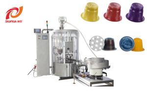 Quality Hot Product 50-60 Pcs Per Min Coffee Capsule Filling Sealing Machine wholesale
