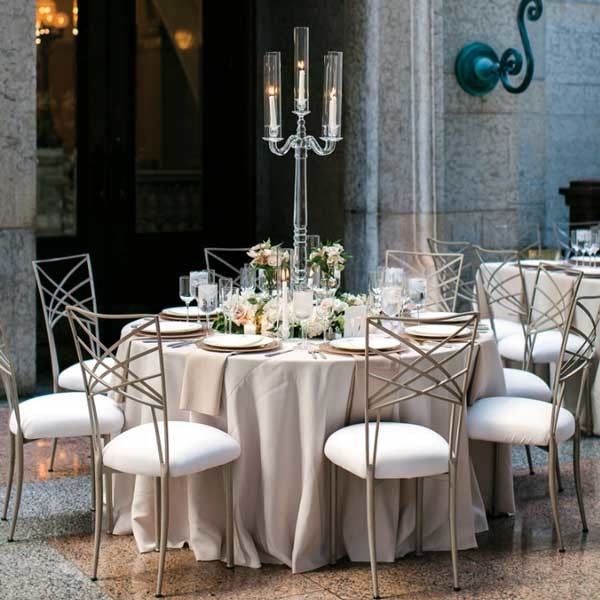 Tiffany Chameleon Chairs Wedding Gold For Rent Party 41x40x92cm
