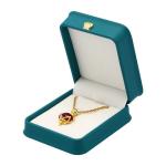 Custom Logo Printing Luxury PU Jewelry Box Portable Travel Earring Jewelry