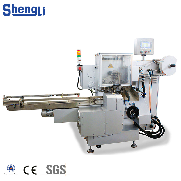 PLC Controlled Customized Flow Wrap Machine for Chocolate Wafer Ball