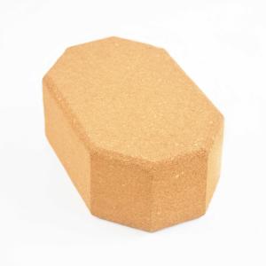 Quality Prop 65 Octagonal Yoga Cork Blocks For Pilates Fitness Stretching OEM wholesale