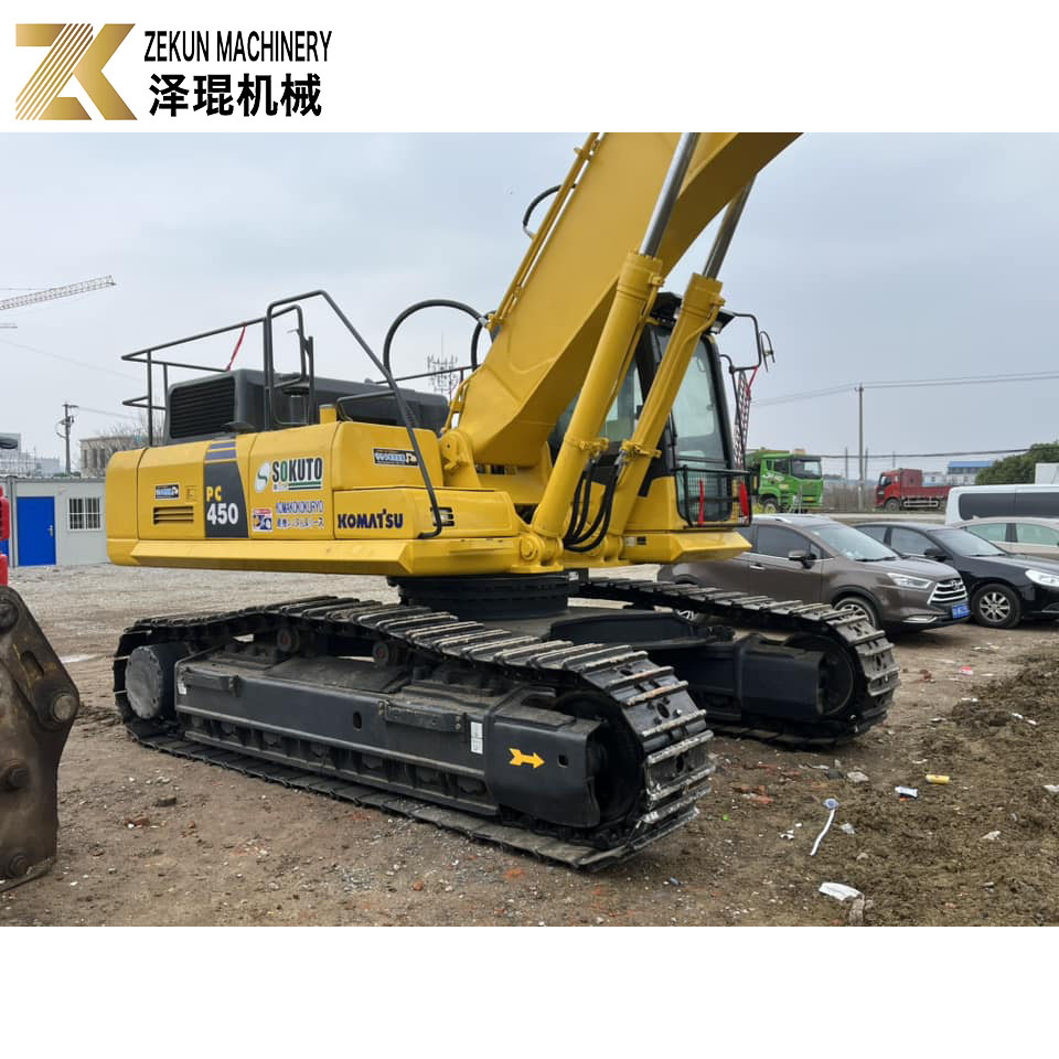 Used 45 Ton Komatsu PC450-8 Crawler Excavator Japan Original