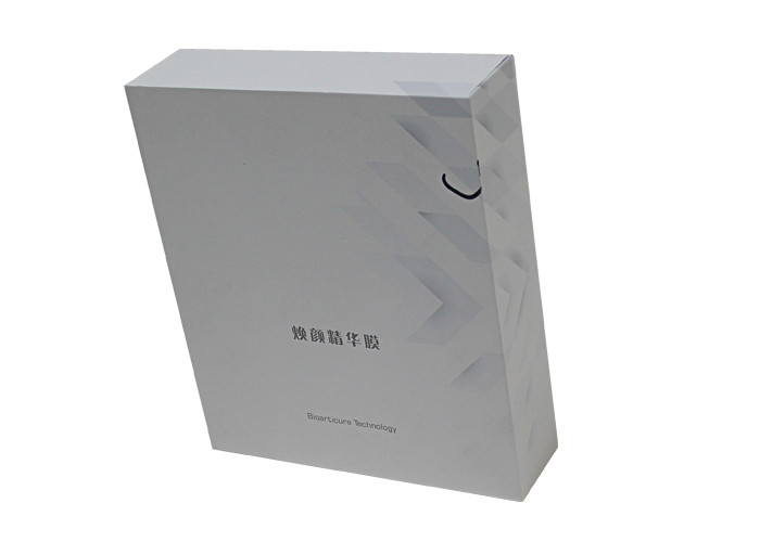 Customized Rigid Packaging Box With White Cardboard Insert