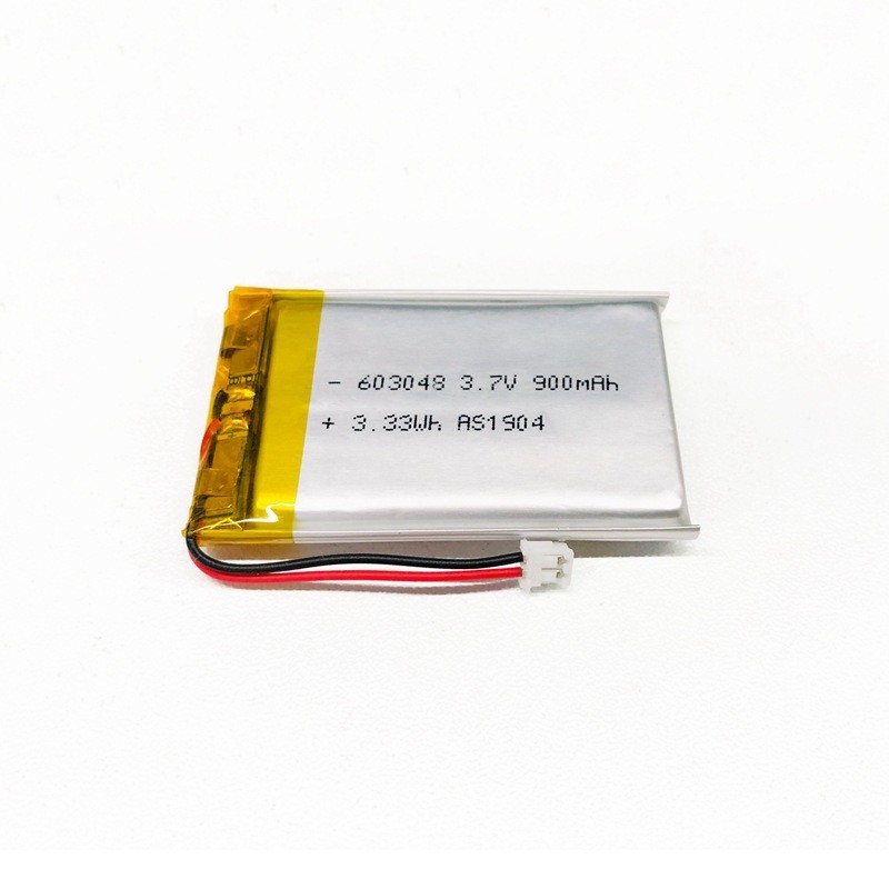 900mAh Lithium Cobalt Small Lipo Battery 3.7 V CC Charge