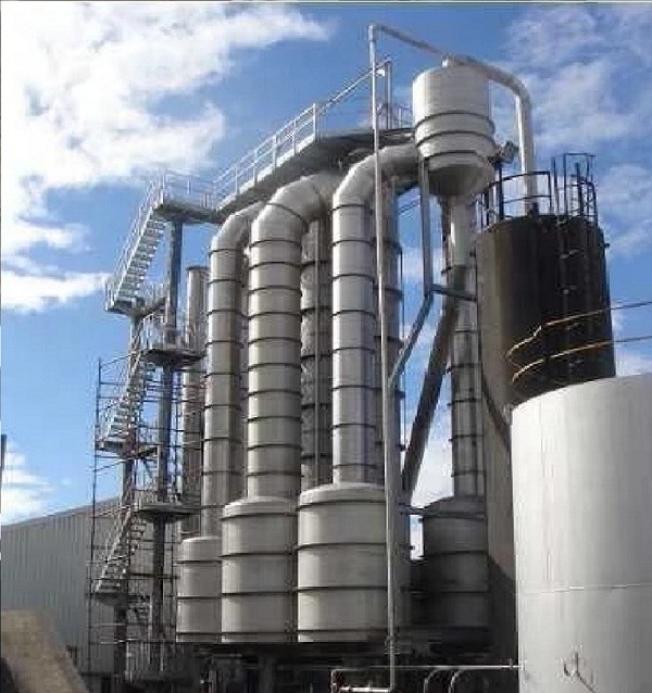 Waste Water Stainless Steel Multiple Effect Falling Film Evaporator