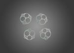 Ceramic parts water valve plates ceramic disc for valve of faucet