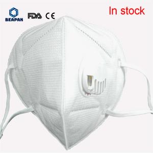 Quality White Kn95 Protective Mask , Kn95 Medical Mask FDA CE Approval Easy Breathability wholesale