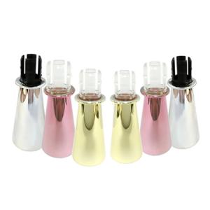 Quality Metallic Gold Pink Plating Champagne Bottle Sippers For Mini Wine Bottle wholesale