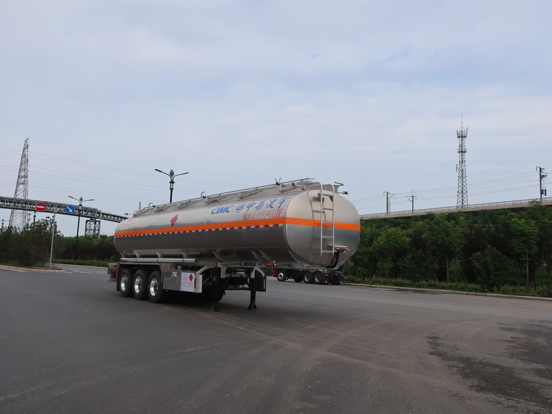 Aluminum Alloy Diesel Tanker for Africa 44m3 Liquid Diesel Semi-Trailer Petrol Fuel