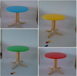 Quality birch bentwood kid/children table E1 standard wholesale