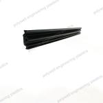 Black Customized PA66 GF25 Thermal Glue Strips Thermal Barrier Tape For Aluminum