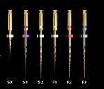 Nickel Titanium Niti Flexible Thermal Gold Files Rotary Type Heat - Activation
