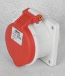 IP44 Protection Grade Industrial Power Socket / 32 Amp Industrial Socket