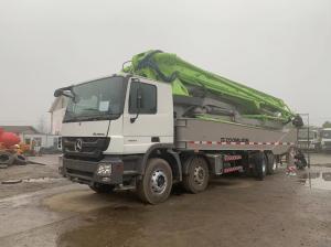 Quality Zoomlion 63m ACTROS 4141 Used Truck Mounted Concrete Pump wholesale