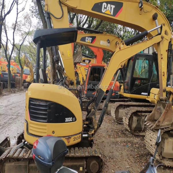 Used Crawler Excavator good condition CAT303C reasonable price for sale/second
