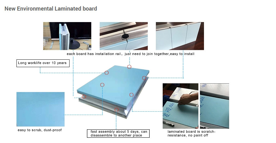 Anti Static Hospital Clean Room Laminar Flow Medical Operation Theatre Class 100 - 1000