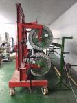 100mm Twin Warp Beam Trolley Electric Knitting Top Beam Harness Frame Transporti