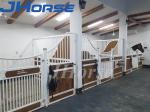 High Resistant Q195 Horse Stable Fronts European Horse Stall With Steel Tubes