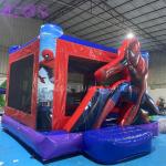 Playground Spiderman Theme Bounce House Outdoor Children Inflatable Castle