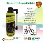 Non - Toxic 600ml Emergency Tyre Repair Inflator For Rubber Bike , Motorcycle