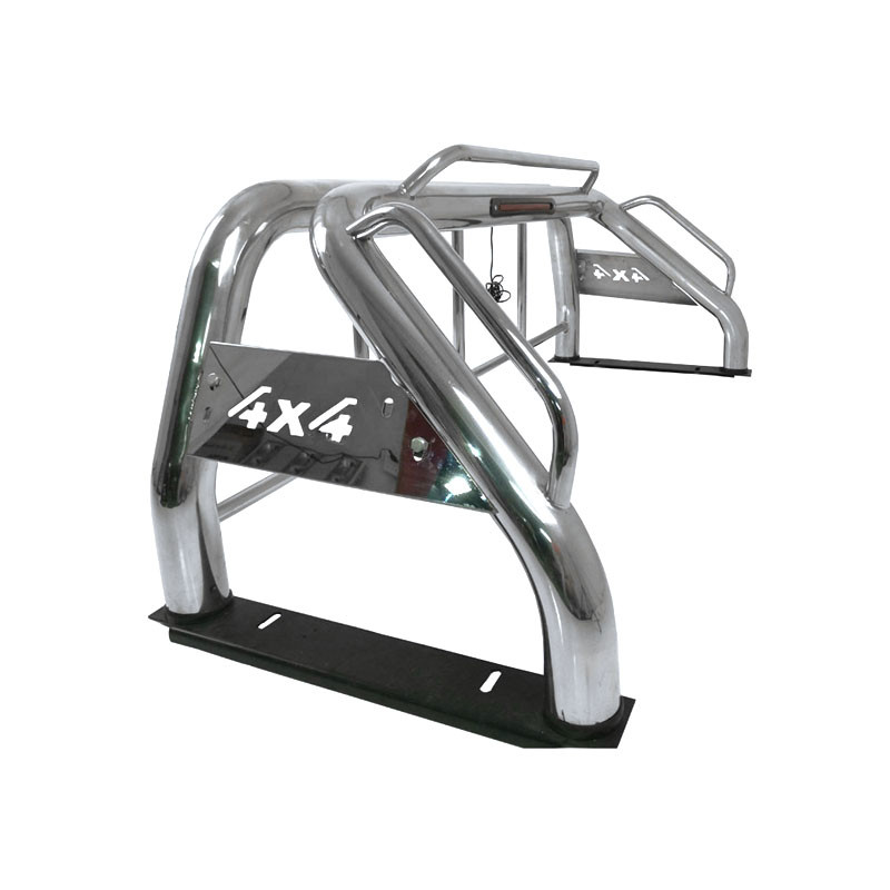 4x4 Pickup Part Sliver Sport Truck Roll Bar For Hilux Vigo Revo Navara