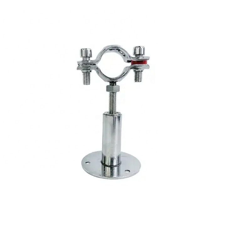 Full 304 Round Pipe Holder Hanger Clamp for Stainless Steel 201 304 316 Sanitary Tubes