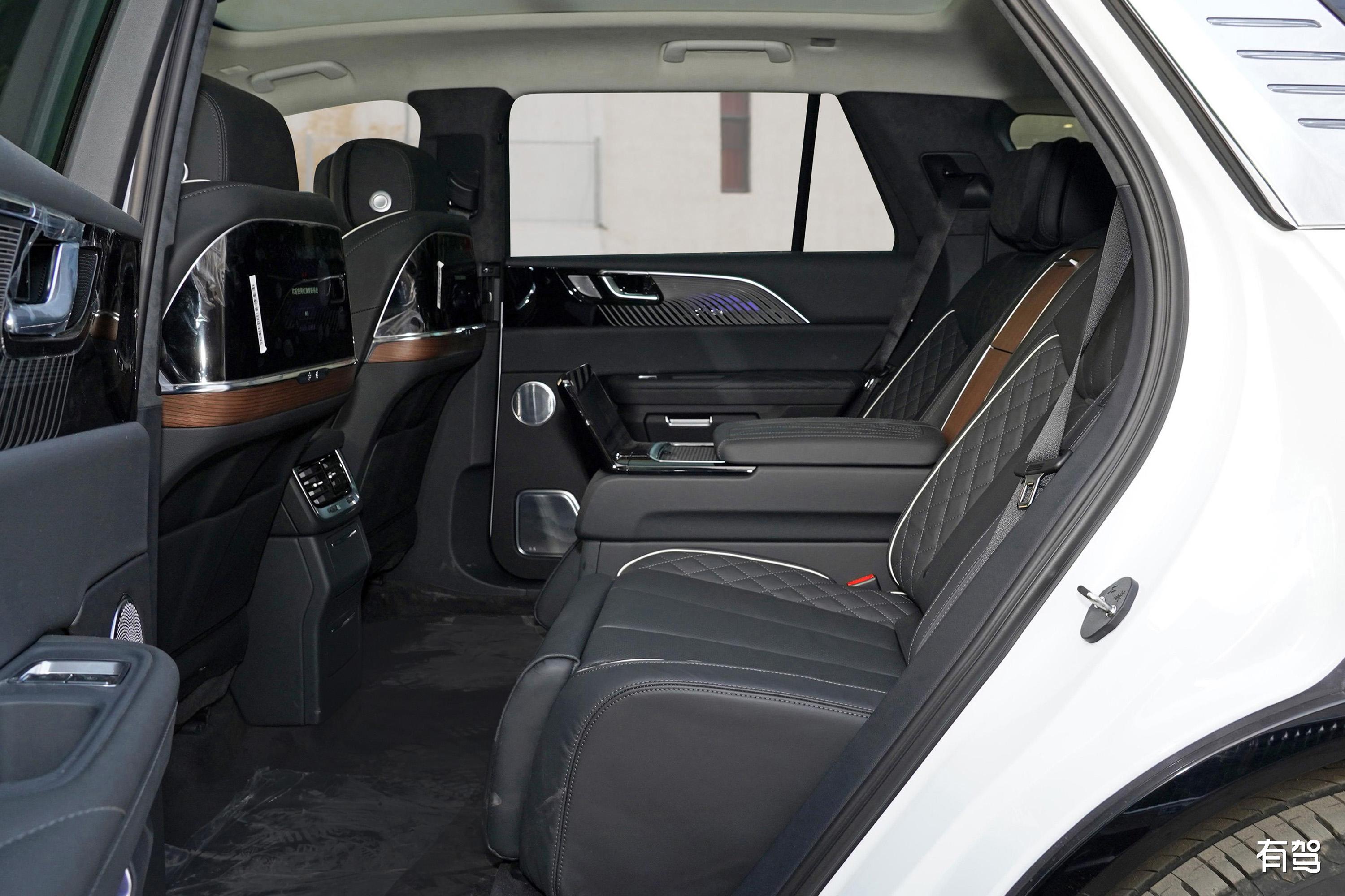 Best 660km Luxury Hongqi E-HS9 Electric EV Super Large Power High Max speed new energy vehicles Functions Chinese Brand used Car