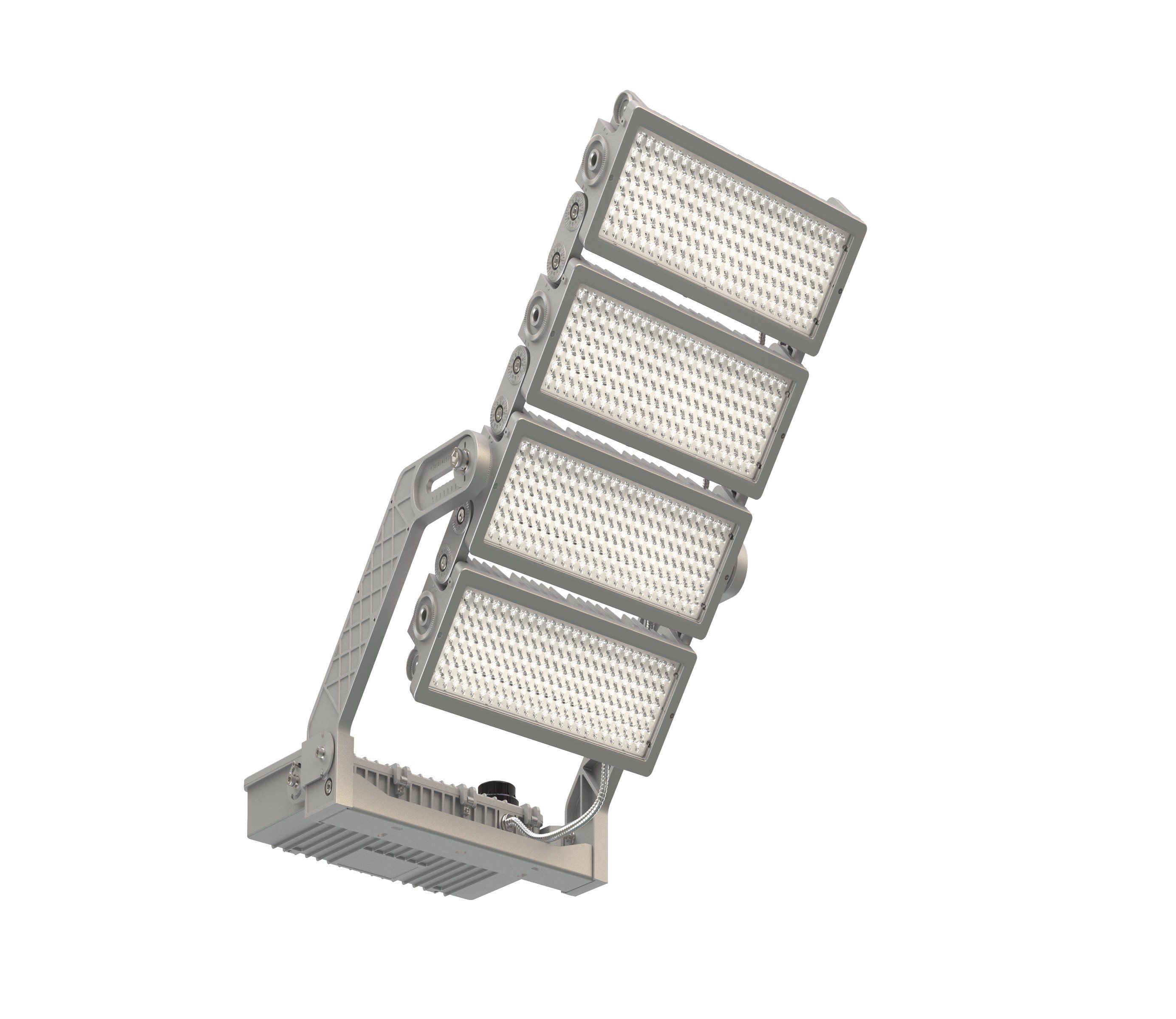 400W LED Flood Light Flexible Assembly DIY Stadium Sport 10° 15° 30° 50° Asymmetric Flood Light