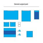 Hospital Medical Sterile Universal Disposable General Surgical Pack