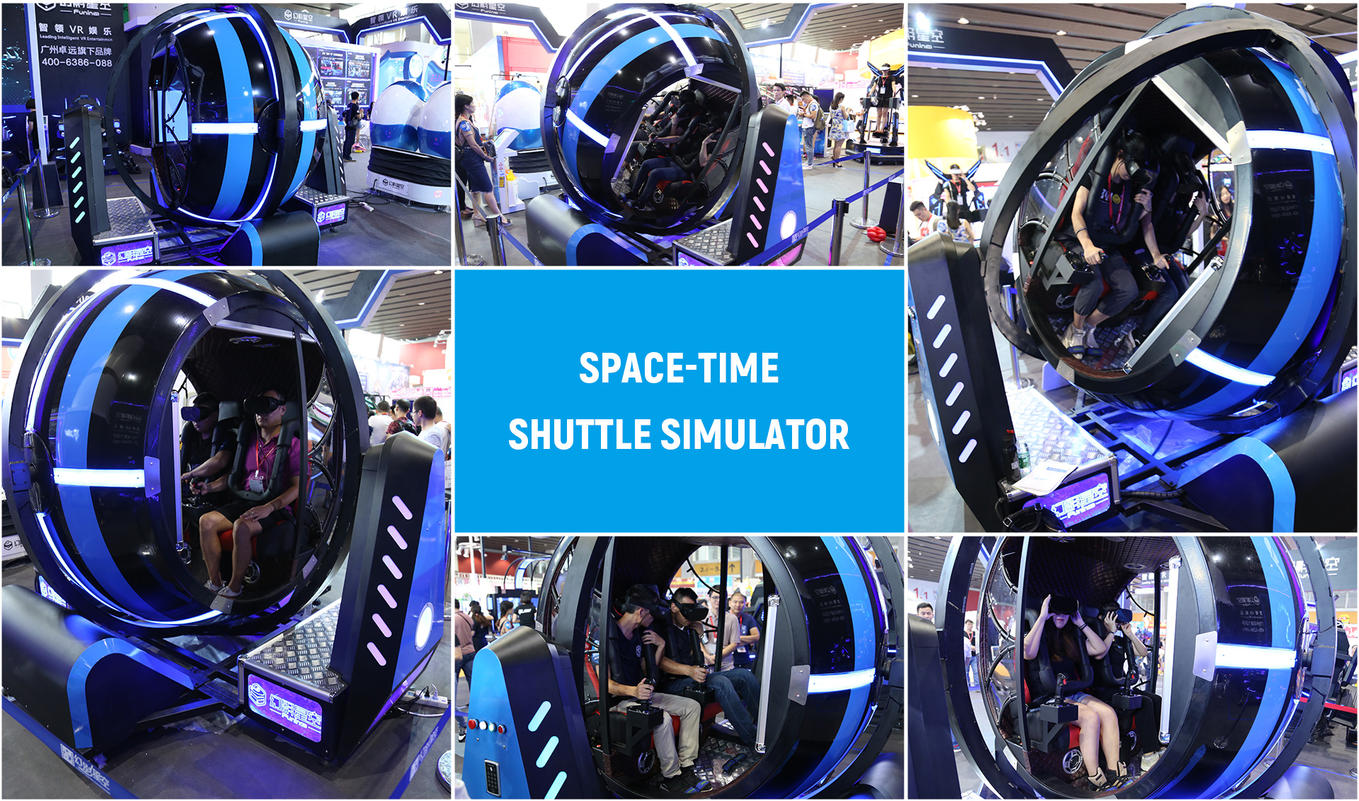 Immersive 720 Degrees Flight Simulator For Indoor Entertainment