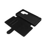 Blank Leather Flip Sublimation Wallet Phone Cases With Card Slot For Samsung