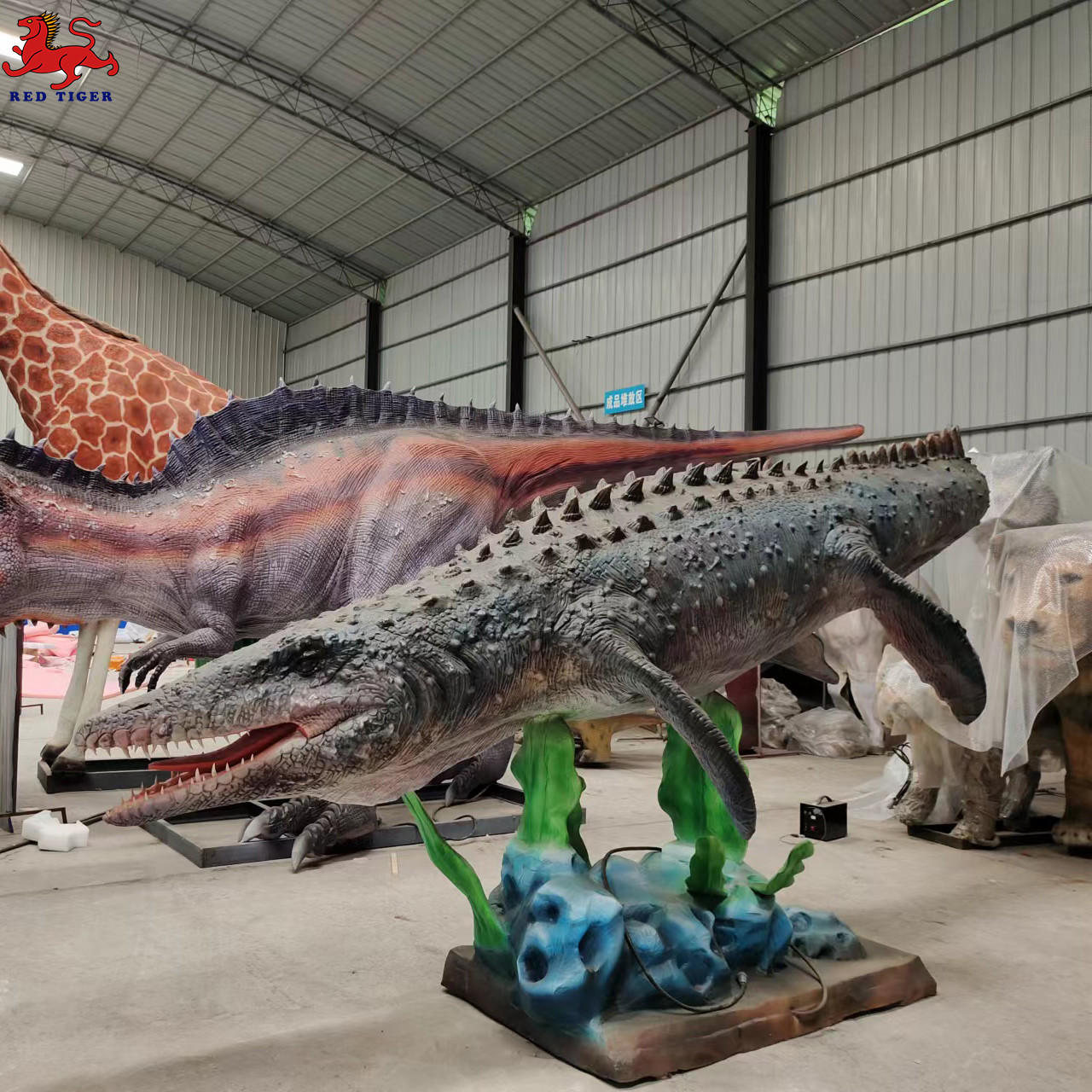 Handmade Realistic Model Animatronic Ocean Creatures With Movement And Sound