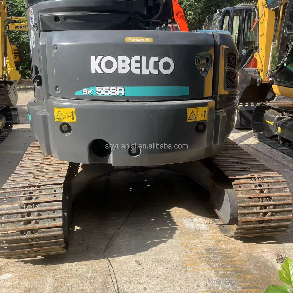 Precision Transformers Used Kobelco SK55 Excavator with Core Components and Performance