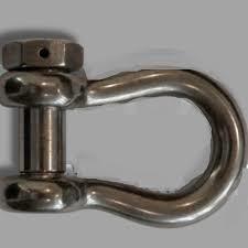 Quality 1t-10t 300 series Stainless Steel Bow Shackles Customizable size rustproof wholesale