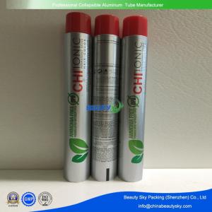 Quality 80g Volume M11 screw Printed Aluminium Tubes for Hair Color cream with colored cap wholesale