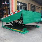 Non Slip Hydraulic Dock Leveler 6000kg Loading Dock Hydraulic Ramp