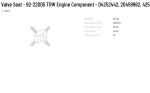 TRW Valve Seat 04252442 20459962 4252442 for deutz volvo