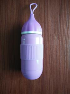 Quality Purple Plastic Refillable Water Bottles With Food Grade PP / 304SS Material wholesale