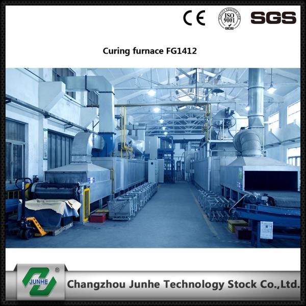 Double Combustion Curing Furnace Save Aeration Consumption FGG1612 For Zinc
