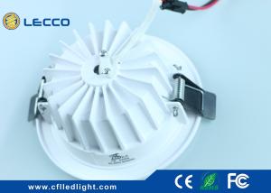 Quality Recessed 9w Led Downlight For Kitchen / Office 6400K Color Temparature wholesale