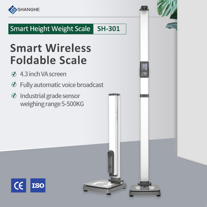 Gym Height and Weight Weighing Scale Body Mass Index Scales Electronic Weight Height Balance with BMI Function