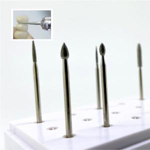 Quality Super Fine Dental Diamond Burs Round Shape None Coating OEM wholesale