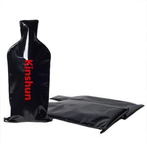 Quality Custom Bubble Wrap Bottle Bags For Wine / Champagne / Liquor Protection wholesale