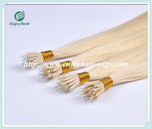 Quality Nano Ring Hair Extensions16''- 26&quot; 100% Human Indian Remy Remi Hair 60#- all color wholesale
