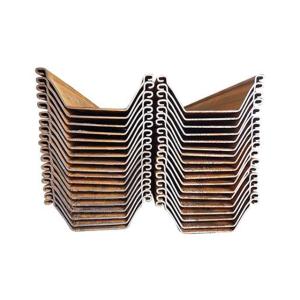 Quality Alloy Grade Sy390 Sy295 Interlocking Steel Sheet Piles Carbon Steel Z Type Sheet Pile wholesale