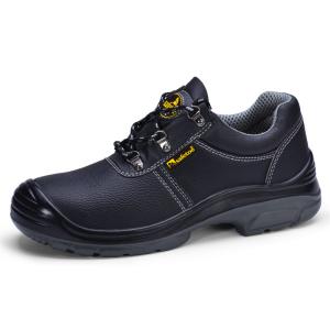 Quality Mens Real Cow Leather Safety Shoes Work Boots Mesh Coated EVA SAFETOE wholesale