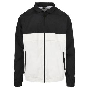 Quality Color Blocked Sports Track Jackets Polyester Woven Zip Up Outwear wholesale